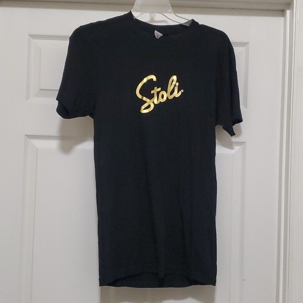 Stoli Who will be your accomplice black tee M